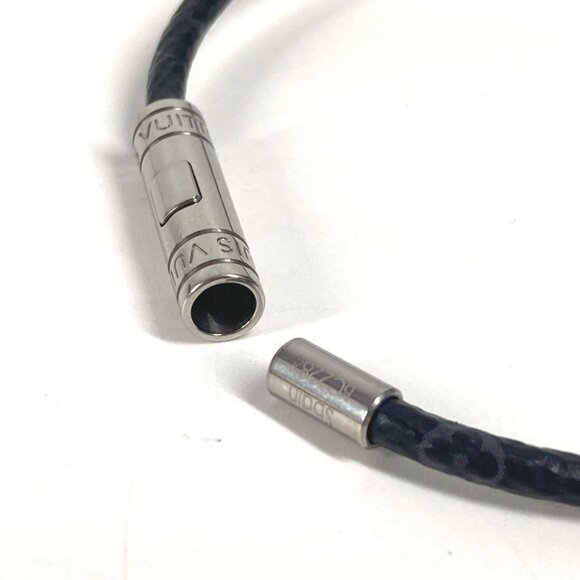 LOUIS VUITTON M8822E MonogramEclipse Bracelet-Keep It Club Accessories Bracelet - Picture 8 of 13